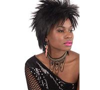 Bristol Novelty BA3552 Boucles d’Oreilles Style années 1980/rave, Orange, pour Femme Halloween