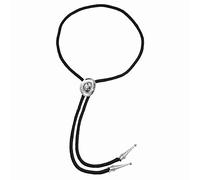 Bristol Novelty Novelty-BA413 BA413 Cravate Lacet de Cowboy, Argent, Uni, Silver, Taille Unique