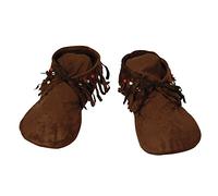 Bristol Novelty-BA457 Mocassins Style amérindien pour Homme, Unisex Adult, BA457, Marron, Taille Unique Halloween