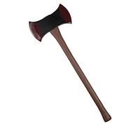 Bristol Novelty BA550 Hache ensanglantée à Double Tranchant, pour Enfant, Taille Unique Halloween, Carnaval