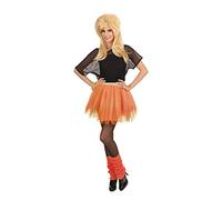 Bristol Novelty-BA693 Tutu Orange Style années 1980, pour Adulte, Unisex, Uni, BA693, Taille Unique