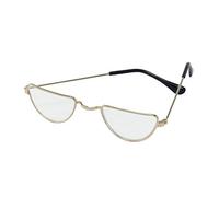 Bristol Novelty – Lunettes BA733 Demi-lune – Doré – Taille unique