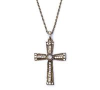 Bristol Novelty BA921 Collier avec Crucifix pour Adulte, Unisexe, Taille Unique Halloween