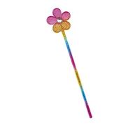 Bristol Novelty Baguette arc-en-ciel à paillettes en forme de fleur, Unisex Adult, BA484, Multi-Colour, taille unique Halloween