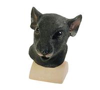 Bristol Novelty BM365 Masque de rat, noir, taille unique Halloween