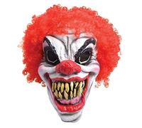 Bristol Novelty - Masque HALLOWEEN - Adulte (Taille unique) (Blanc/rouge/noir)