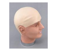 Bristol Novelty Bonnet Chauve Latex Beige Déguisement Fantaisie