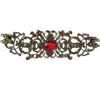 Bristol Novelty Bracelet unie en imitation rubis BN1650 (taille unique) (Bronze/Rouge)