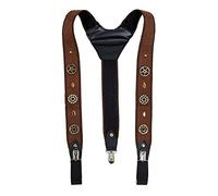 Bristol Novelty - Bretelles Steampunk - Adulte - Taille unique - Marron