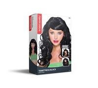 Bristol Novelty BW898 Temptress Perruque Gothique Noir Taille Unique