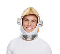 Bristol Novelty – Casque ASTRONAUTE Taille unique Blanc