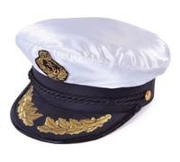 Bristol Novelty - Casquette Capitaine - Adulte (Taille unique) (Blanc) - UTBN1167 Blanc