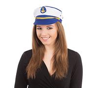 Bristol Novelty Casquette de Capitaine pour Femme, BH489, Multi-Colour, Taille Unique Halloween, Carnaval