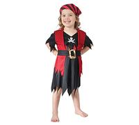 Bristol Novelty CC010 Déguisement de Pirate pour Petites Filles XS