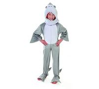 Bristol Novelty CC052 Déguisement de Requin en Peluche avec tête - Taille M