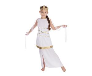 Bristol Novelty CC347 Costume de Grecque, blanc, taille L (8-10 ans) Halloween
