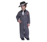 Bristol Novelty Cc384 Costume de Gangster pour Enfant,Taille S,Age 3-5 Ans
