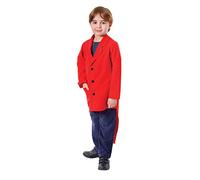 Bristol Novelty Manteau queue-de-pie CC466 rouge pour enfant Taille L