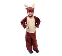 Rubie's Costume de renne fantaisie Bristol Novelty CC609 Beige Taille S