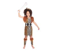 Bristol Novelty CC739 Costume de fille des cavernes avec perruque, taille M, mul