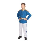 Bristol Novelty CC992 Costume de prince, blanc, 4-6 ans Halloween