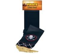 Bristol Novelty - Ceinture PIRATE - Adulte (Taille unique) (Noir/blanc/or/ rouge) - UTBN2212 Noir/blanc/or/ Rouge G