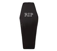 Bristol Novelty Cercueil noir pliable, HI345, Black, taille unique Halloween