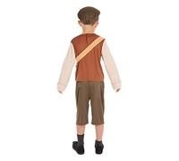 Bristol Novelty CF195X Costume d'Écolier Évacué, taille 10-12 ans