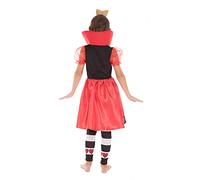 Bristol Novelty CF216 Déguisement de Reine de Cœur, taille 8-10 ans