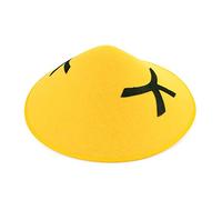Bristol Novelty Chapeau Chinois Style Coolie en Feutre, Caricature, BH032, Jaune, Taille Unique Halloween