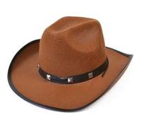 Bristol Novelty - Chapeau COWBOY - Adulte (Taille unique) (Marron) - UTBN2091 Marron