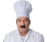 Bristol Novelty - Chapeau de chef (Taille unique) (Blanc) - UTBN1267 Blanc