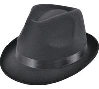 Bristol Novelty Chapeau Deluxe Blues unie pour adultes BN1036 (taille unique) (Noir)