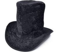 Bristol Novelty Cylindre de velours unie BN2158 (taille unique) (Noir)