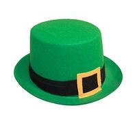 Bristol Novelty- Chapeau Haut-de-Forme en Feutre Vert St Patrick, BH683