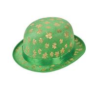 Bristol Novelty- Chapeau Melon en Feutre Saint-Patrick, BH716, Verte Halloween