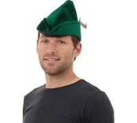 Bristol Novelty - Chapeau "Robin des Bois" pour homme/femme unie BN749 (Taille unique) (Vert)