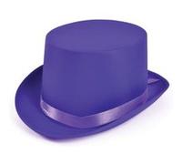 Bristol Novelty - Chapeau SATIN - Adulte (Taille unique) (Violet) - UTBN2035 Violet G