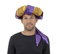 Bristol Novelty - Chapeau SULTAN - Adulte (Taille unique) (Violet/or)