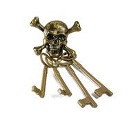 Bristol Novelty – Clés Pirate – Taille Unique – Or