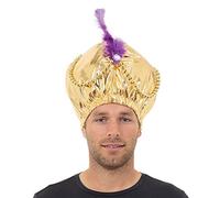 Bristol Novelty Arabian Turban, BH401, Gold, Taille Unique Halloween