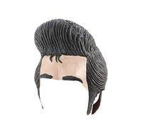 Bristol Novelty – Coiffe de déguisement TEDDY BOY – Adulte Taille unique – Beige/noir