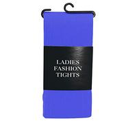 Bristol Novelty - Collants FASHION - Femme (Taille unique) (Bleu)