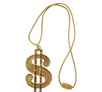 Bristol Novelty Collier corde dollar BN399 (taille unique) (or)