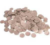 Bristol Novelty Confetti rond en papier BN843 (22 g) (Argent)