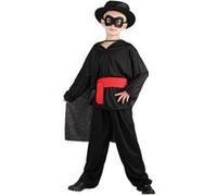 Bristol Novelty - Costume BANDIT - Enfant (S) (Noir / rouge) - UTBN192 Noir / Rouge G