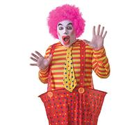 Bristol Novelty - Costume CLOWN - Adulte (Taille unique) (Rose)