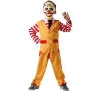 Bristol Novelty - Costume "Dapper" pour garçon BN3041 (XL) (Jaune/Rouge/Blanc)
