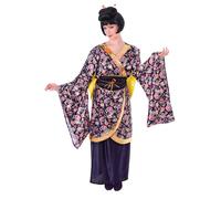 Bristol Novelty Costume de Geisha. Adulte, AC625, Multi-Colour, Size 10-14