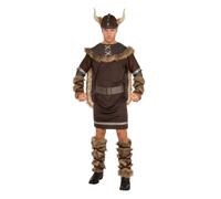 Bristol Novelty- Costume de Guerrier Viking-pour Homme-Marron, 820565STD000, Bla